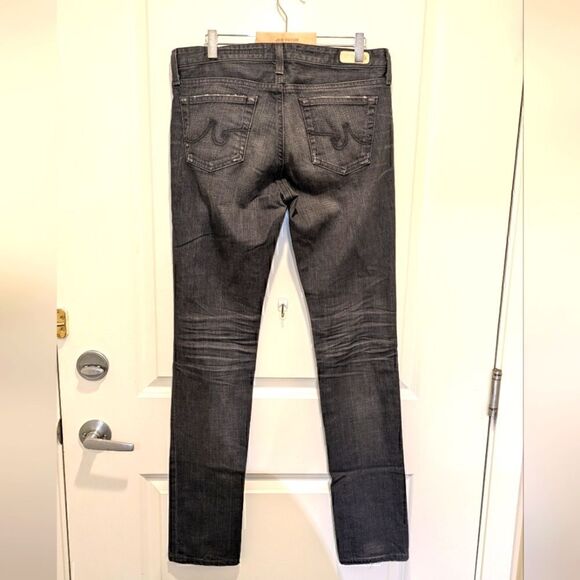 EUC Adriano Goldschmied 29R Premiere Skinny Straight Whiskered Grey Jeans - Picture 5 of 7